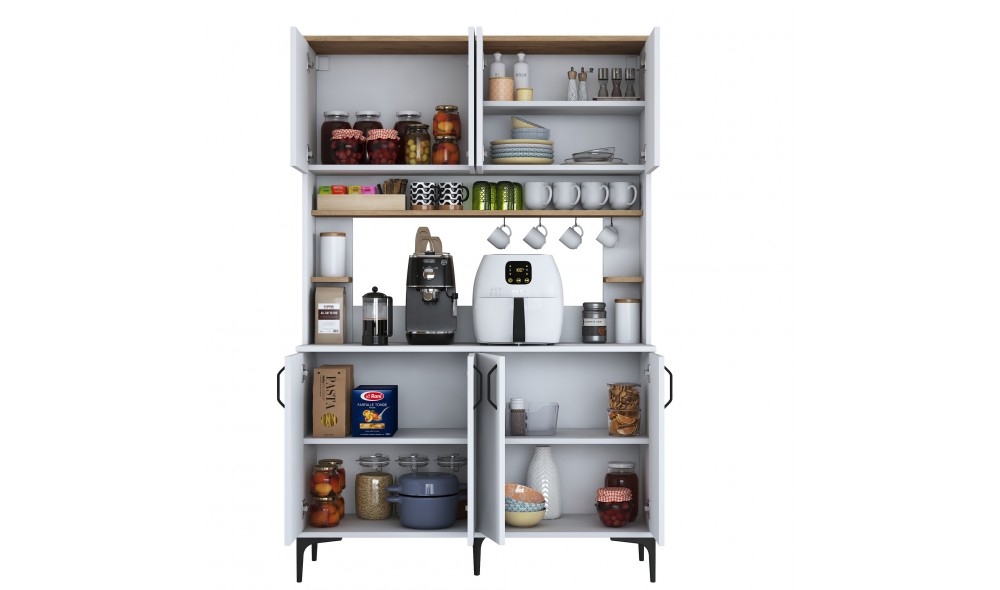 Dulap multifunctional, JE176 - 3291, AlbNuc, 120 x 187 x 40 cm