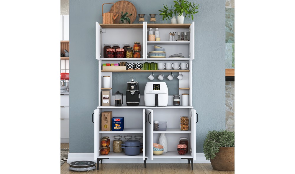 Dulap multifunctional, JE176 - 3291, AlbNuc, 120 x 187 x 40 cm