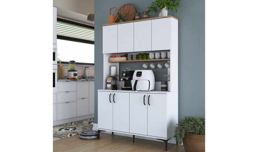 Dulap multifunctional, JE176 - 3291, AlbNuc, 120 x 187 x 40 cm