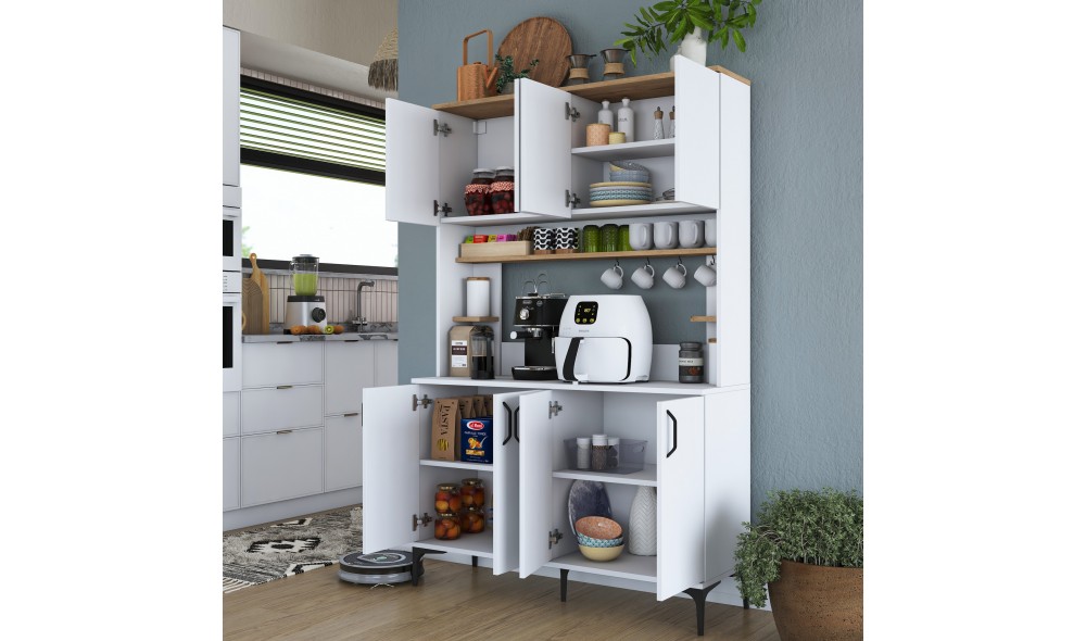 Dulap multifunctional, JE176 - 3291, AlbNuc, 120 x 187 x 40 cm