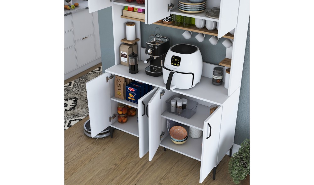 Dulap multifunctional, JE176 - 3291, AlbNuc, 120 x 187 x 40 cm