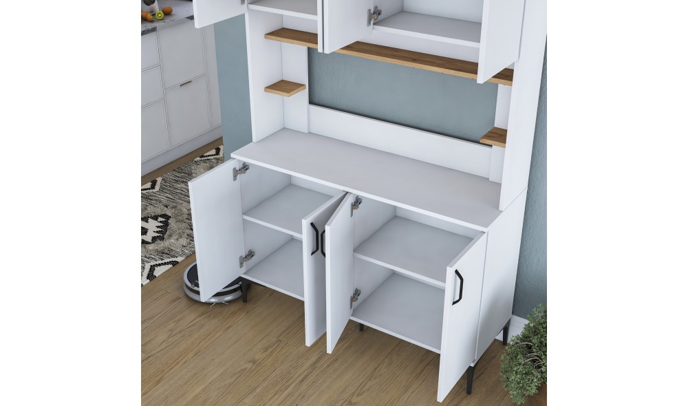 Dulap multifunctional, JE176 - 3291, AlbNuc, 120 x 187 x 40 cm