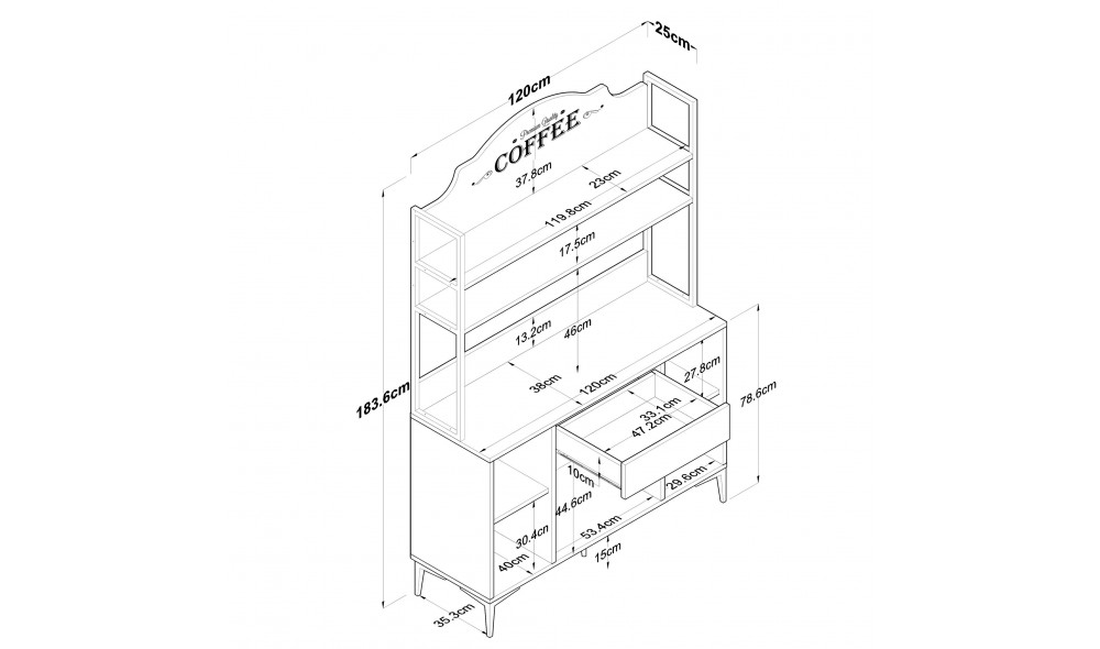 Comoda multifunctional JE130 - 2987