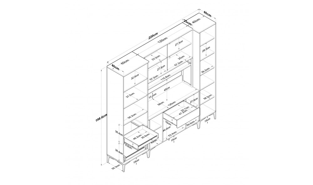Comoda multifunctional JE132 - 3053