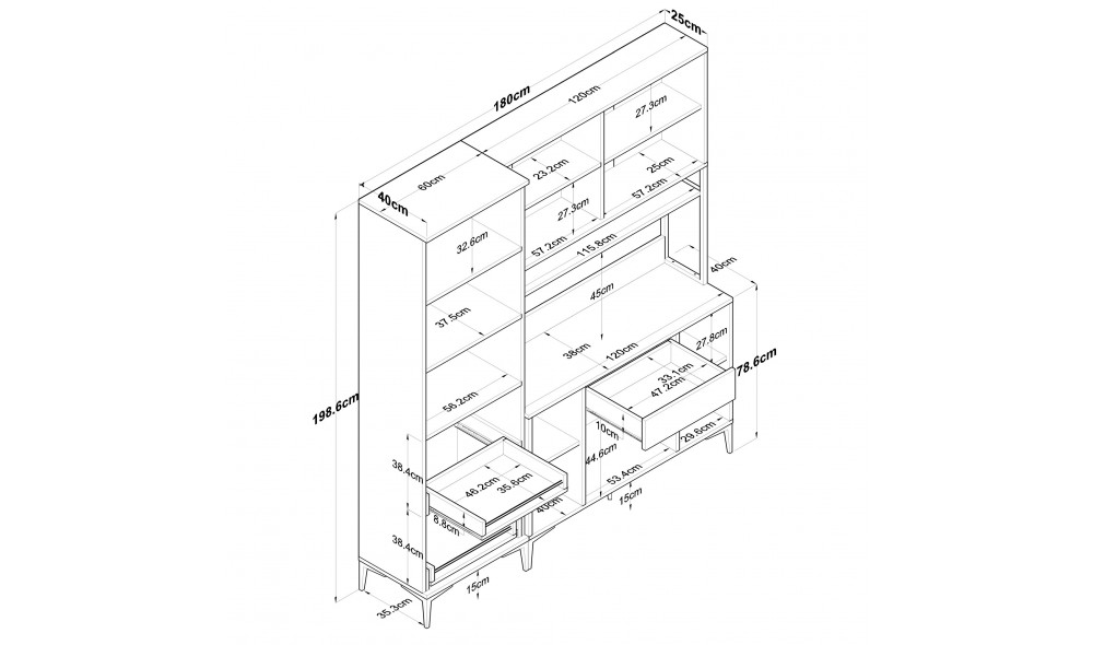 Comoda multifunctional JE133 - 3054