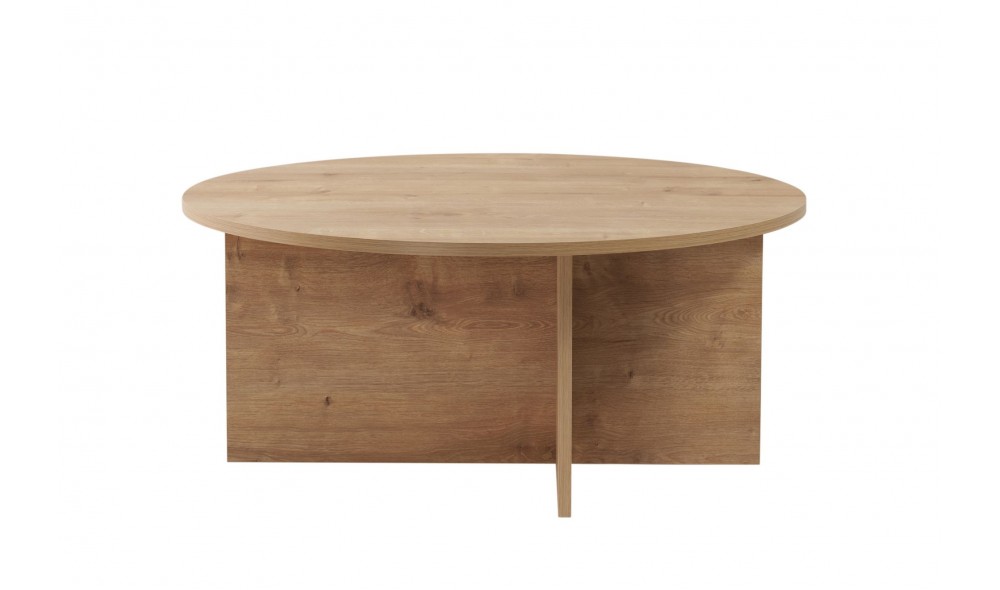 Masuta de cafea, Soleil - Sapphire Oak, 90 x 40 x 90 cm