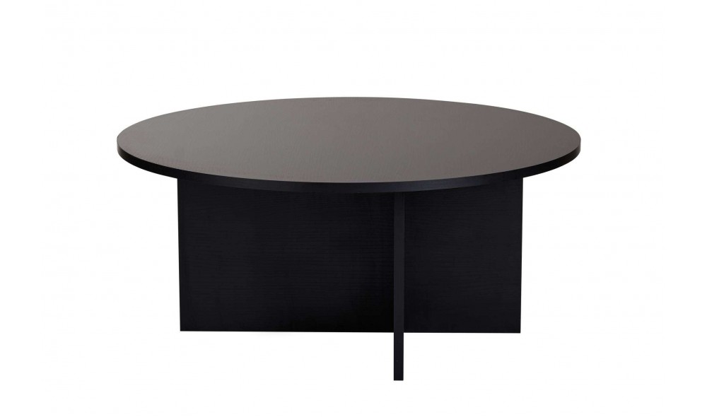 Masuta de cafea, Soleil - Wood Black, 90 x 40 x 90 cm