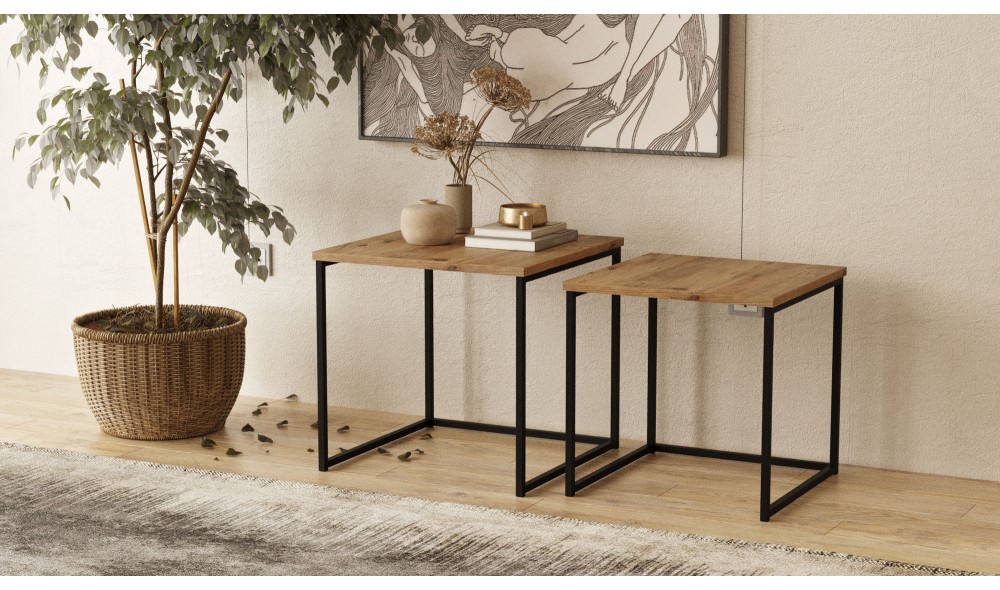 Masa de cuibarit (2 bucati) VG8-A 50 x 47 x 50 cm