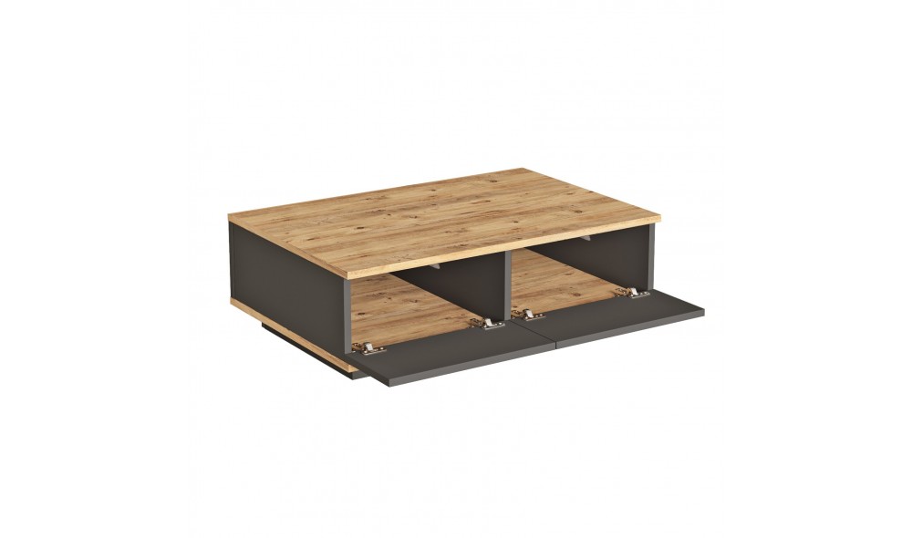 Masuta de cafea, FR14-AA, Pinul AtlanticAntracit, 90 x 29 x 60 cm