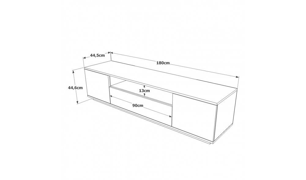 Suport TV FR7-AA 180 x 44 x 44 cm