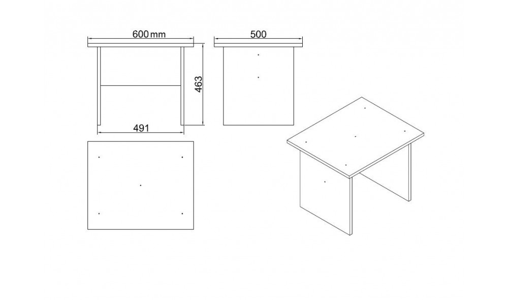 Set de mobilier de birou VO8-BA