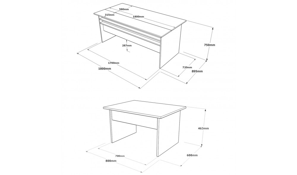 Set de mobilier de birou VS6-CGA