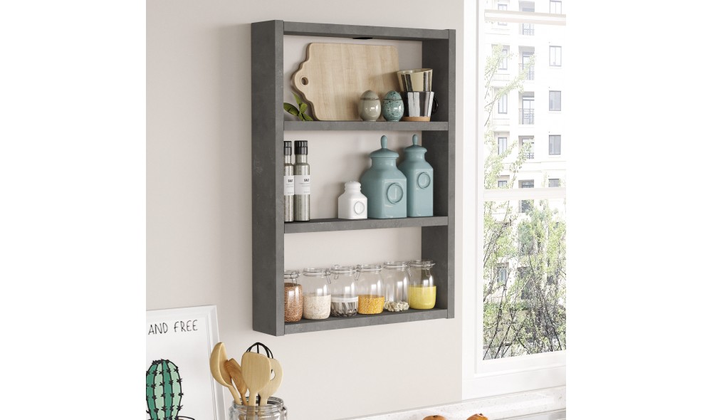 Raft de perete PR1-RG 43 x 60 x 9 cm