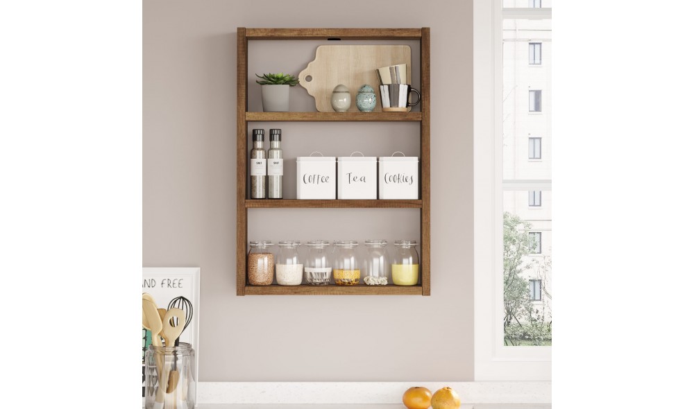 Raft de perete PR1-BR 43 x 60 x 9 cm