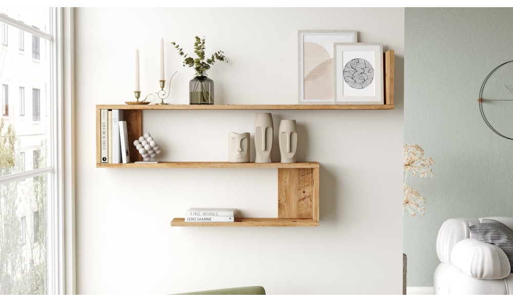 Raft de perete WL10-A 120 x 71 x 14 cm