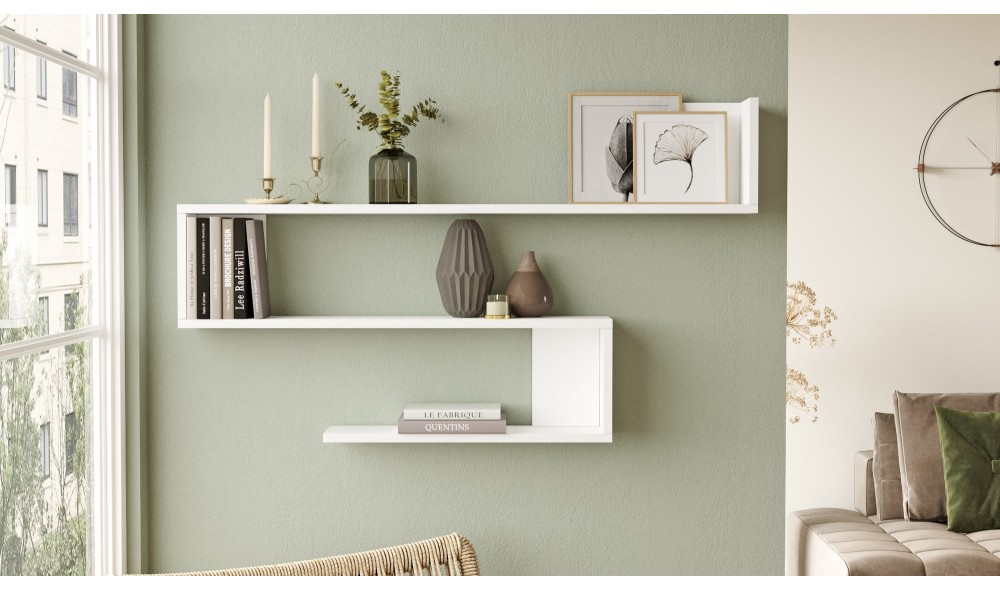 Raft de perete WL10-W 120 x 71 x 14 cm