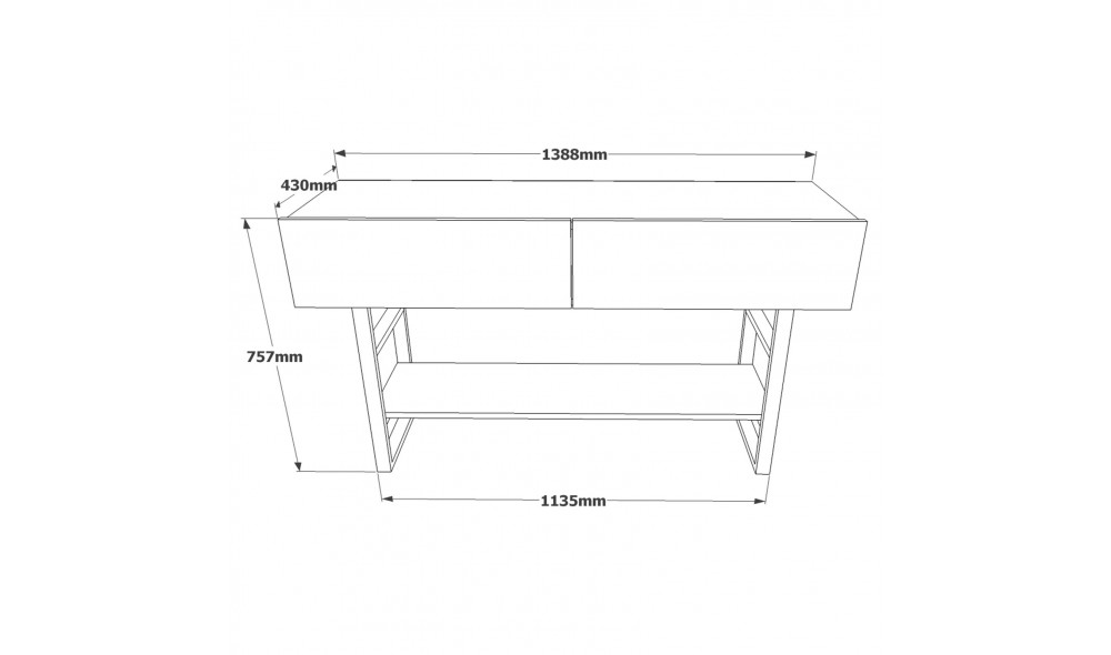 Sala Stand ML23-A 138 x 75 x 43 cm