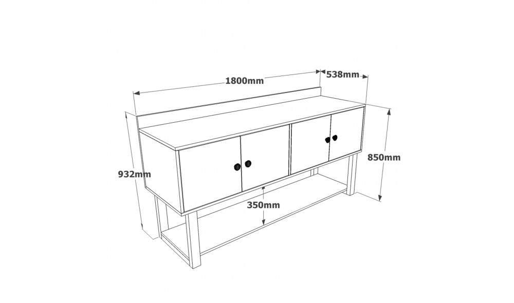 Set de mobilier de birou MN09-BA