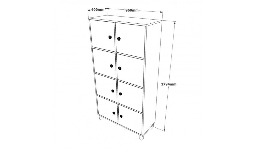 Set de mobilier de birou MN12-BA