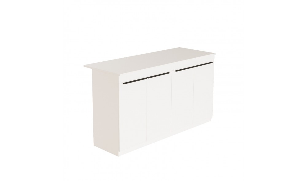 Masa de bucatarie, OR1-W, Alb, 160 x 90 x 60 cm