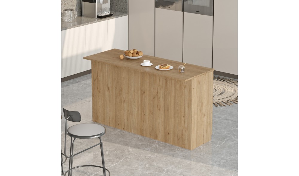 Masa de bucatarie, OR1-S, Stejar, 160 x 90 x 60 cm