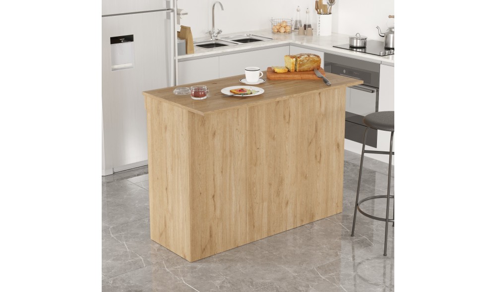 Masa de bucatarie, OR2-S, Stejar, 120 x 88 x 60 cm