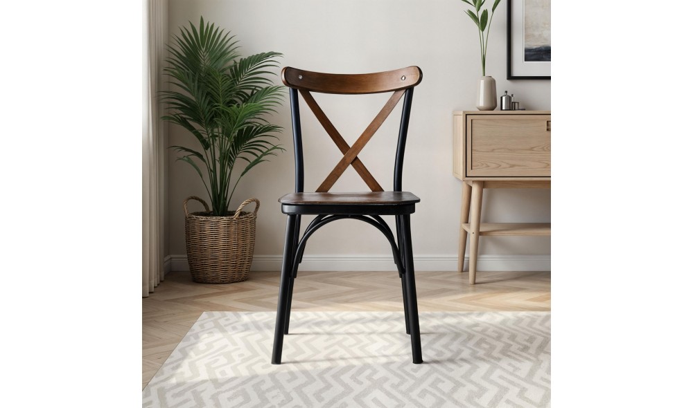 Set scaune (4 bucati) Ahsap Ekol - 261 V4 42 x 84 x 41 cm