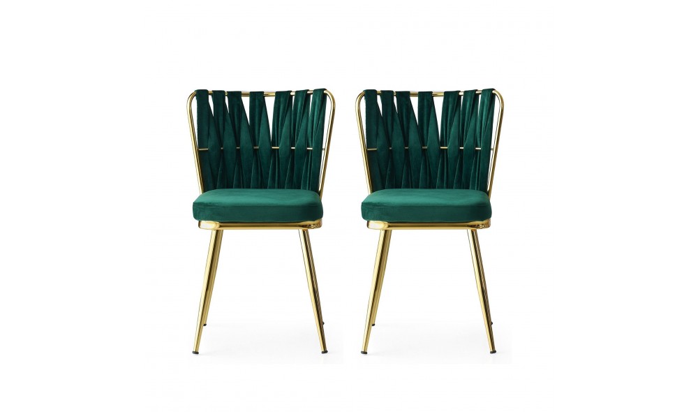 Set scaune (2 bucati) Kusakli - 206 V2 43 x 82 x 43 cm