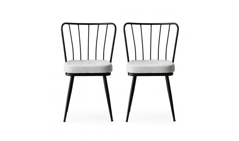 Set scaune (2 bucati) Yildiz -940 V2 43 x 82 x 42 cm