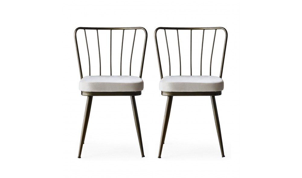 Set scaune (2 bucati) Yildiz - 985 V2 43 x 82 x 42 cm