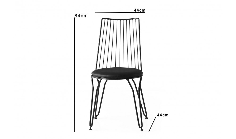 Set scaune (2 bucati) Ada 276 V2 44 x 84 x 44 cm