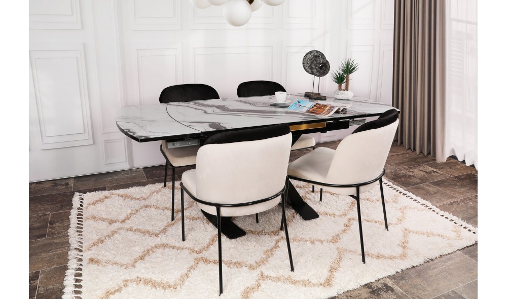 Set scaune (2 bucati) Dore 145 V2 54 x 86 x 55 cm