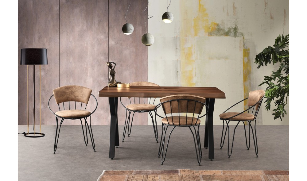 Set scaune (2 bucati) Istanbul 268 V2 60 x 76 x 50 cm