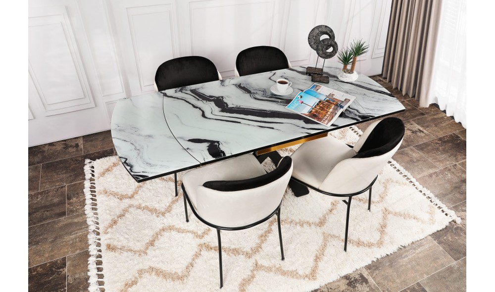 Set scaune (4 bucati) Dore 145 V4 54 x 86 x 55 cm