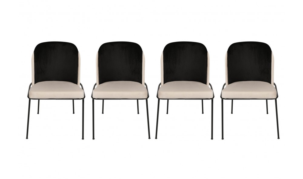 Set scaune (4 bucati) Dore 145 V4 54 x 86 x 55 cm