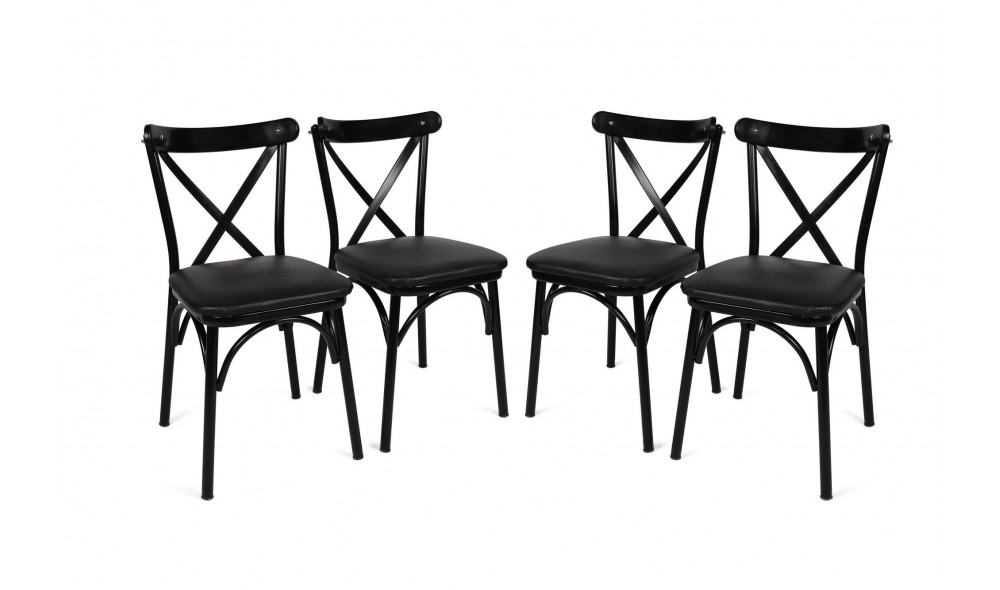 Set scaune (4 bucati) Ekol 1331 V4 42 x 81 x 40 cm