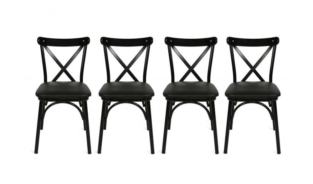 Set scaune (4 bucati) Ekol 1331 V4 42 x 81 x 40 cm