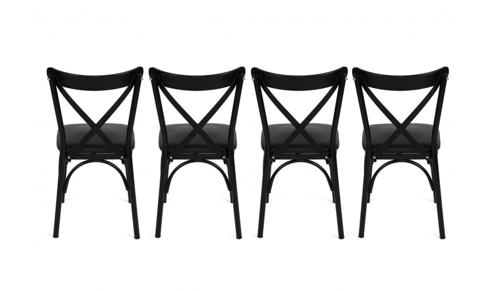 Set scaune (4 bucati) Ekol 1331 V4 42 x 81 x 40 cm