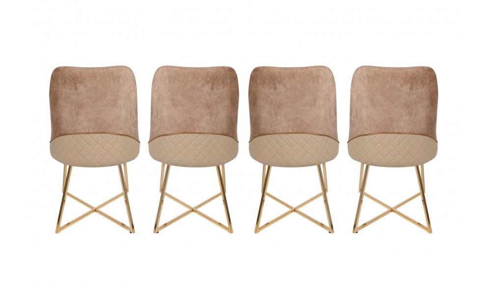 Set scaune (4 bucati) Madrid 913 V4 50 x 90 x 49 cm