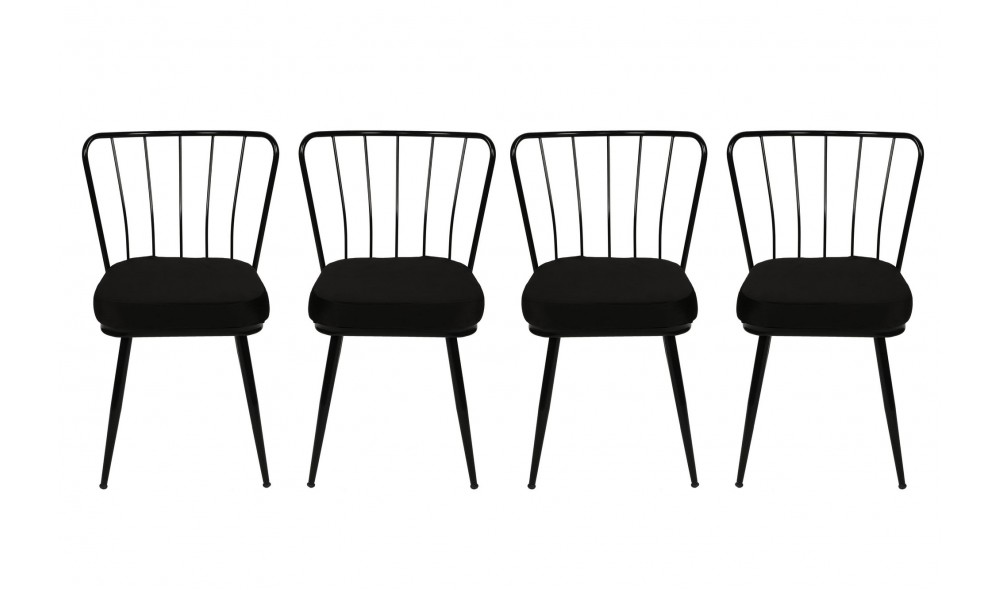 Set scaune (4 bucati) Yildiz 943 V4 43 x 82 x 42 cm