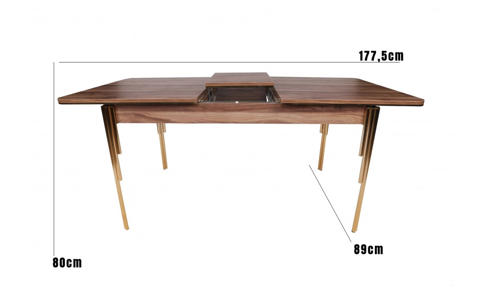 Masa de sufragerie extensibila Damla - 1103 146 x 78 x 90 cm