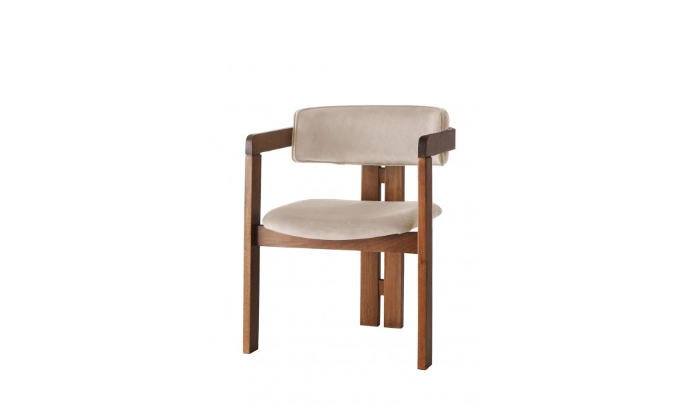 Scaun, CO - 013, NucBej, 58 x 76 x 49 cm