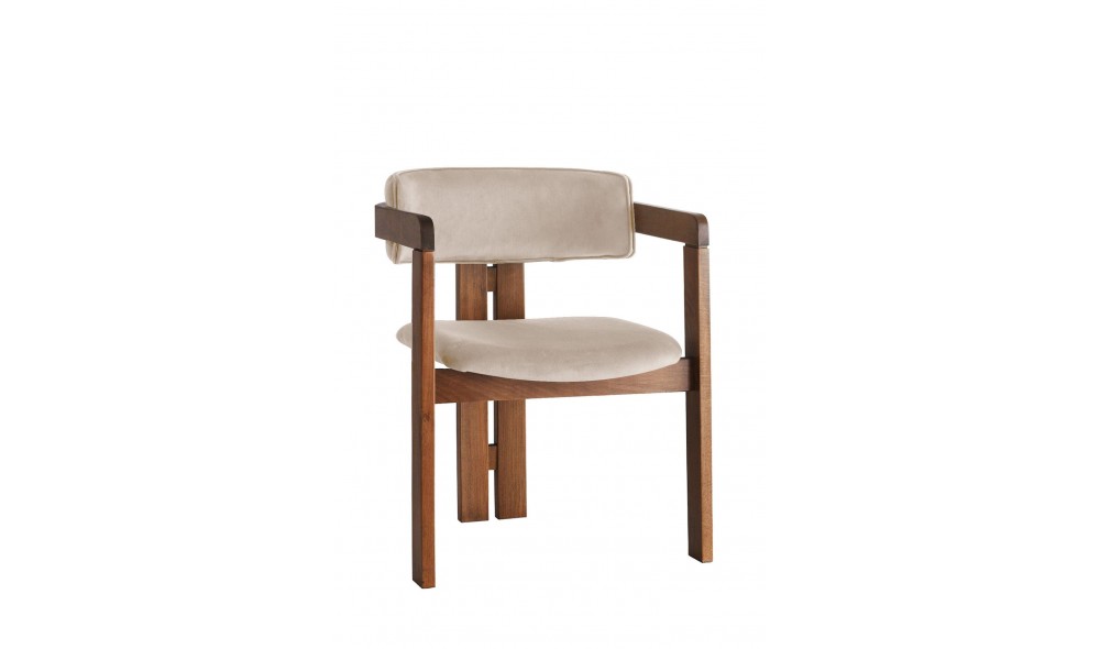 Scaun, CO - 013, NucBej, 58 x 76 x 49 cm