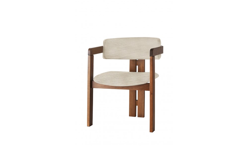 Scaun, CO-015, Gri deschisNuc, 58 x 76 x 49 cm