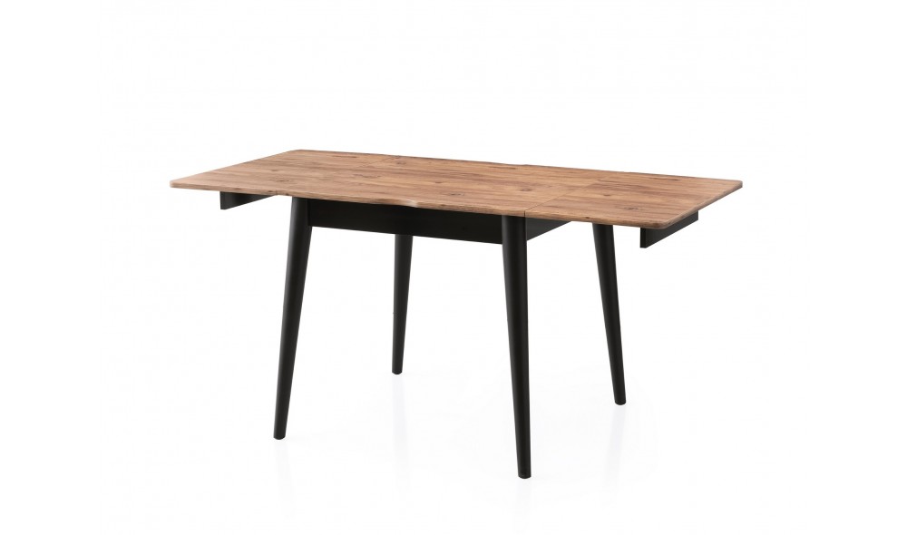 Masa de sufragerie extensibila, Totem - 3043, Pinul Atlantic, 80 x 75 x 80 cm