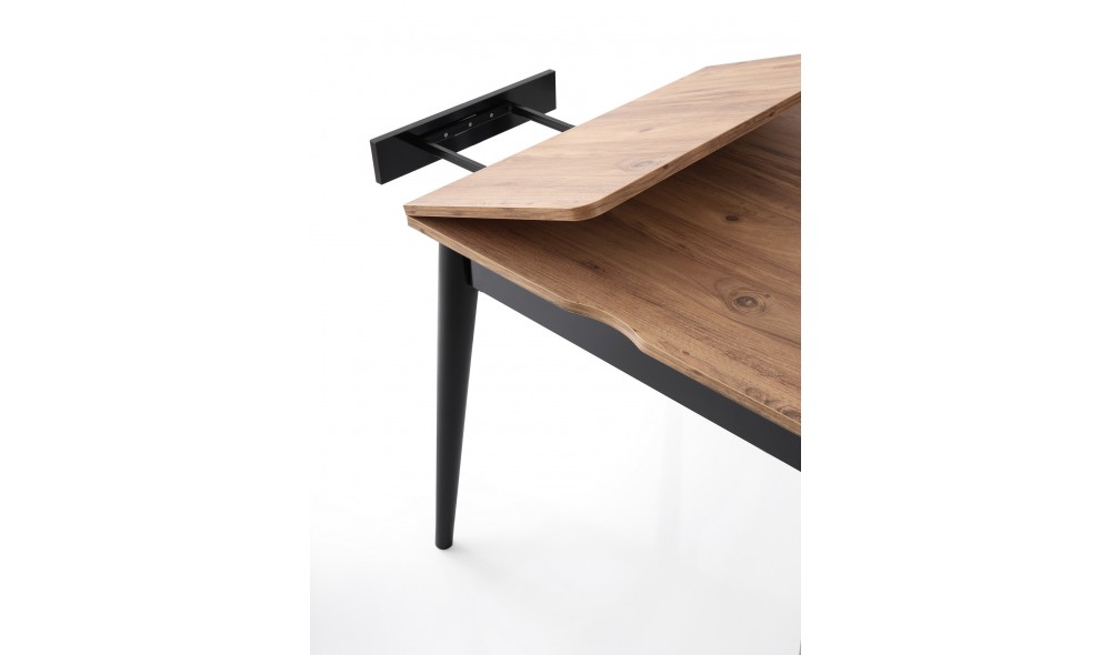 Masa de sufragerie extensibila, Totem - 3043, Pinul Atlantic, 80 x 75 x 80 cm