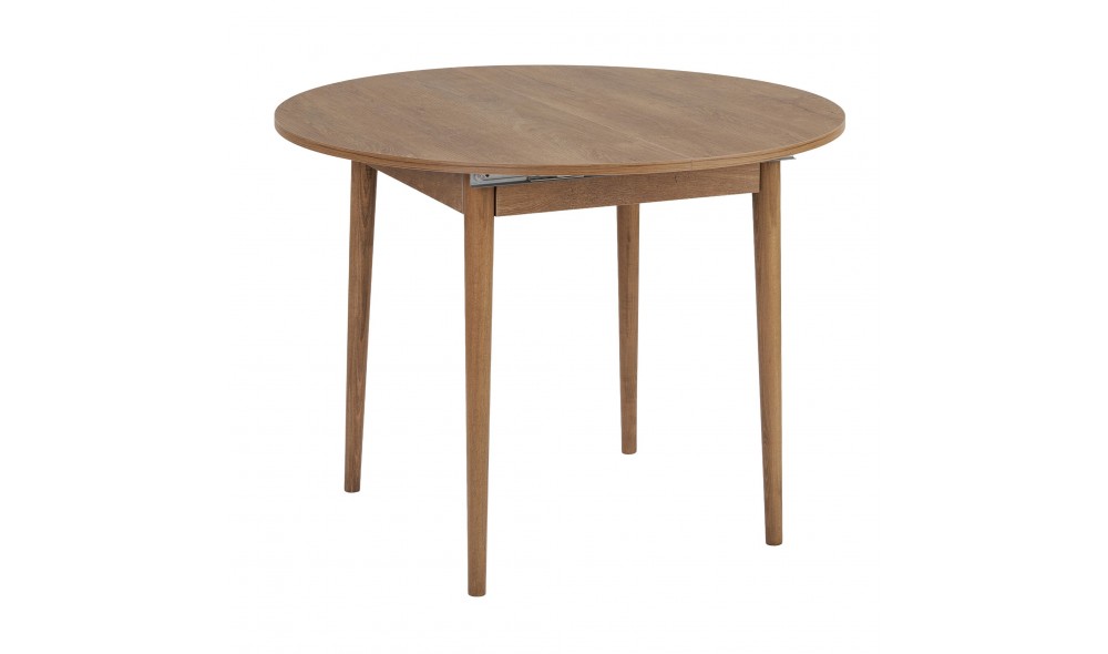 Masa de sufragerie extensibila, Viona - Kafkas Oak, 100 x 75 x 100 cm