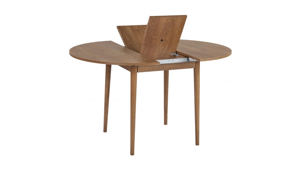 Masa de sufragerie extensibila, Viona - Kafkas Oak, 100 x 75 x 100 cm