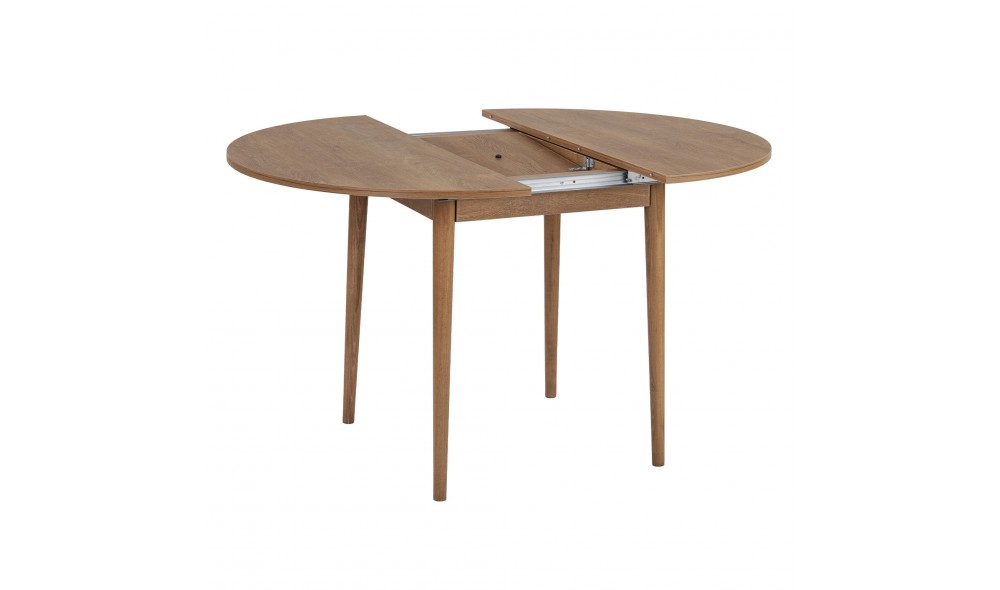 Masa de sufragerie extensibila, Viona - Kafkas Oak, 100 x 75 x 100 cm