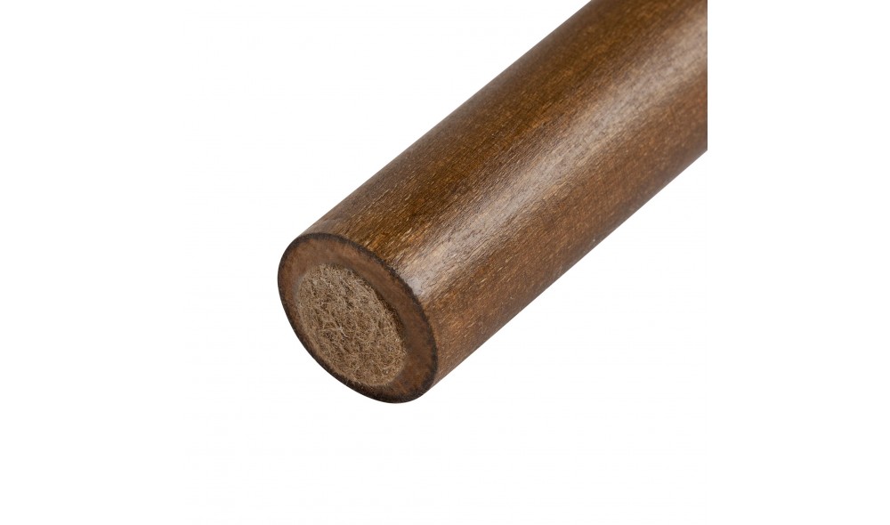 Masa de sufragerie extensibila, Viona - Travertine, Walnut, 100 x 75 x 100 cm